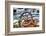 Steering Wheel Sailboat-nikitos77-Framed Photographic Print