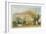 Steeton Manor House, Near Farnley, C.1815-18 (W/C on Paper)-J. M. W. Turner-Framed Giclee Print