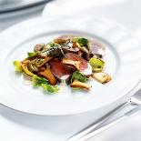 Venison Fillet with Sprout Leaves and Chanterelle Mushrooms-Stefan Braun-Photographic Print