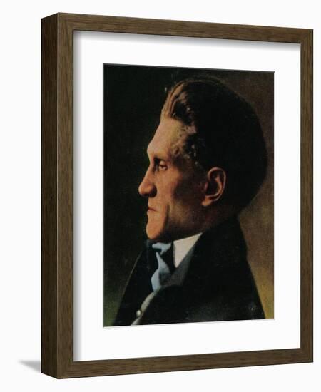 'Stefan George 1868-1933', 1934-Unknown-Framed Giclee Print