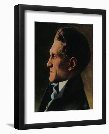 'Stefan George 1868-1933', 1934-Unknown-Framed Giclee Print