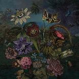 Midnight Bouquet-Stefan Jans-Stretched Canvas