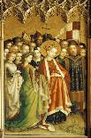 Adoration of Magi, Central Panel of Adoration of Magi Triptych, Circa 1445-Stefan Lochner-Framed Giclee Print