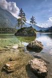 Lake Hintersee, Berchtesgadener Alpen, Bavaria, Germany, Europe-Stefan Schurr-Framed Premier Image Canvas