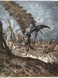Don Quixote and the Windmills-Stefano Bianchetti-Giclee Print