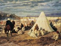 Encampment of Nomadic Bedouins-Stefano Ussi-Giclee Print