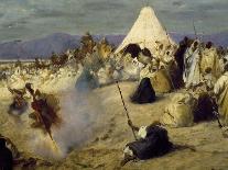 Encampment of Nomadic Bedouins-Stefano Ussi-Giclee Print