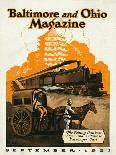 Transportation in the Italian Alps, November 1921-Steffan-Framed Giclee Print