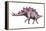 Stegosaurus Dinosaur-Joe Tucciarone-Framed Premier Image Canvas