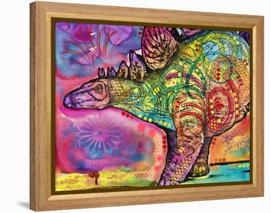 Stegosaurus-Dean Russo-Framed Premier Image Canvas