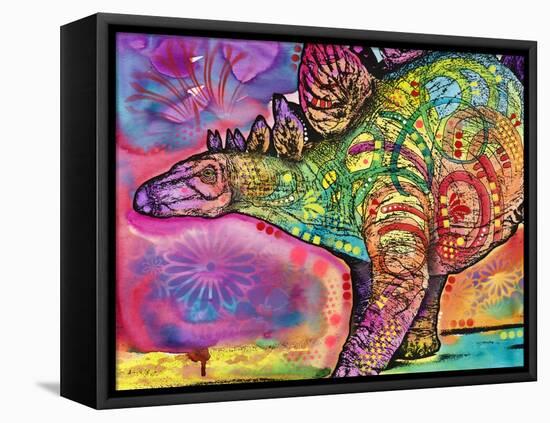 Stegosaurus-Dean Russo-Framed Premier Image Canvas