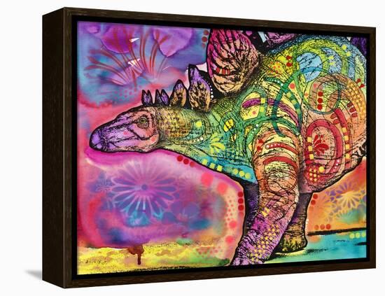 Stegosaurus-Dean Russo-Framed Premier Image Canvas