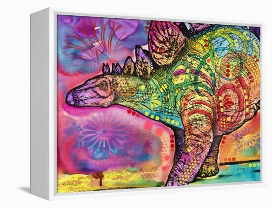 Stegosaurus-Dean Russo-Framed Premier Image Canvas
