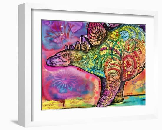 Stegosaurus-Dean Russo-Framed Giclee Print