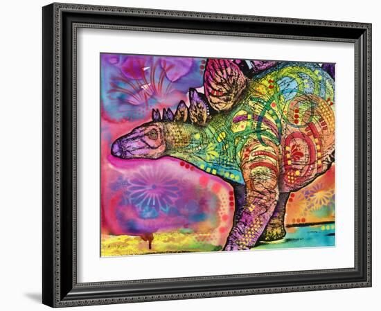 Stegosaurus-Dean Russo-Framed Giclee Print