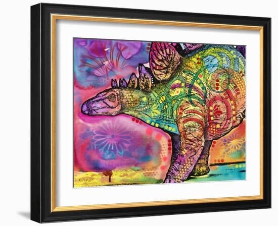 Stegosaurus-Dean Russo-Framed Giclee Print