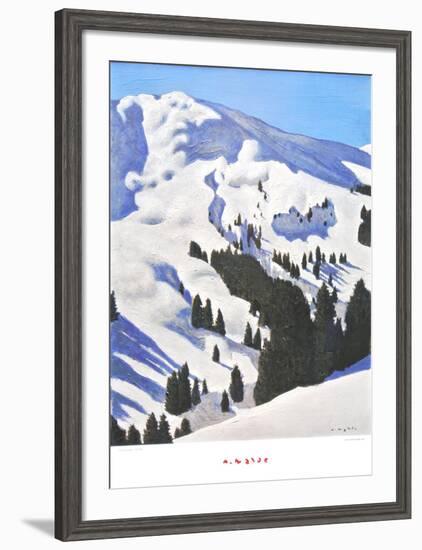 Steinbergkogel-Alfons Walde-Framed Art Print