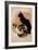 Steinlen, Two Cats-null-Framed Giclee Print