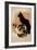 Steinlen, Two Cats-null-Framed Giclee Print