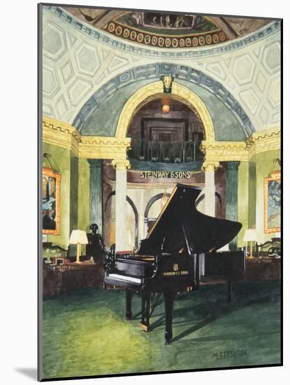 Steinway Hall, 2014-Max Ferguson-Mounted Giclee Print