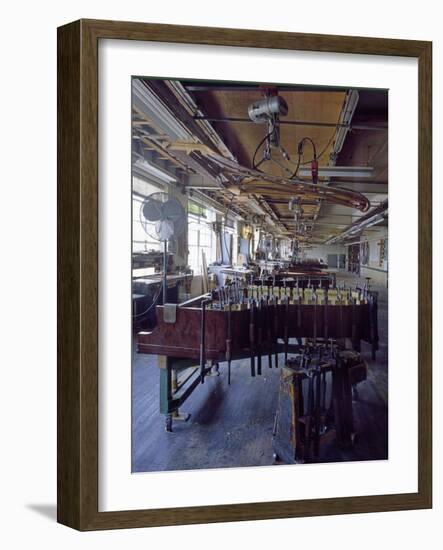 Steinway Manufacturing-Carol Highsmith-Framed Photo