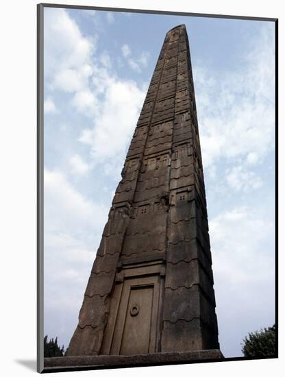 Stele, Axum, Ethiopia-Werner Forman-Mounted Photographic Print