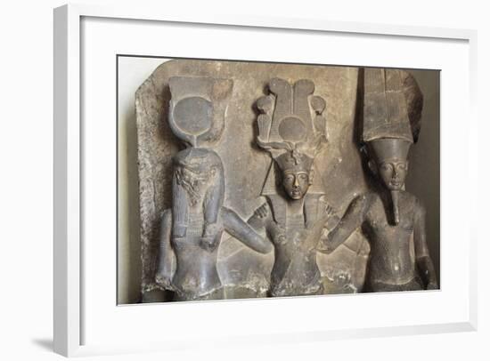 Stele of Horemheb's Coronation-null-Framed Giclee Print