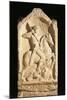 Stele of Quinto Carminio Ingenuo, Depicting Man on Horseback-null-Mounted Giclee Print