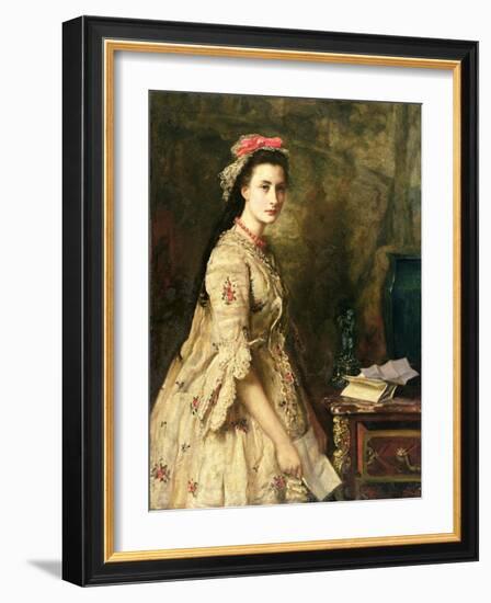 Stella, 1868-John Everett Millais-Framed Giclee Print