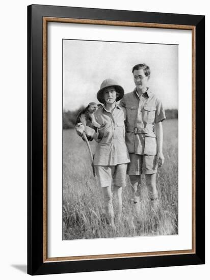 Stella Court Treatt and Errol Hinds, Dodoma to Mongalla, East Africa, 1925-Thomas A Glover-Framed Giclee Print