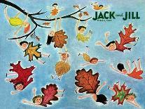 Leaf Kids - Jack and Jill, October 1945-Stella May DaCosta-Giclee Print