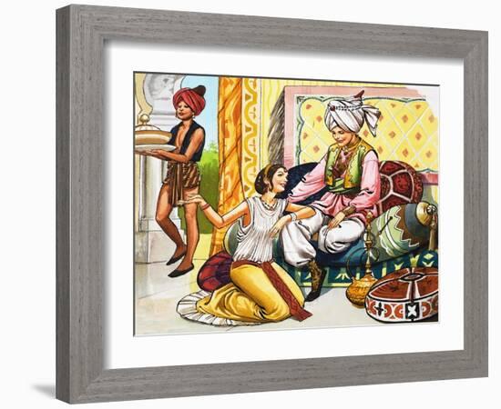 Stella's Magic Carpet-Nadir Quinto-Framed Giclee Print