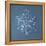 Stellar Dendrite Snowflake-null-Framed Premier Image Canvas