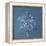 Stellar Dendrite Snowflake-null-Framed Premier Image Canvas