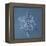 Stellar Dendrite Snowflake-null-Framed Premier Image Canvas