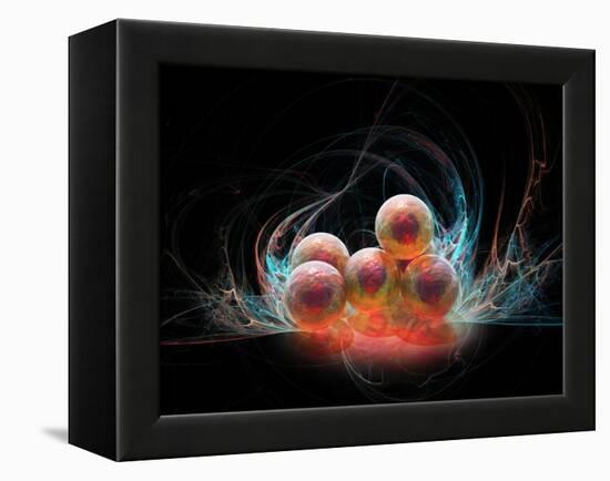 Stem Cell Research, Conceptual Artwork-Laguna Design-Framed Premier Image Canvas