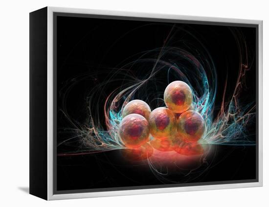Stem Cell Research, Conceptual Artwork-Laguna Design-Framed Premier Image Canvas