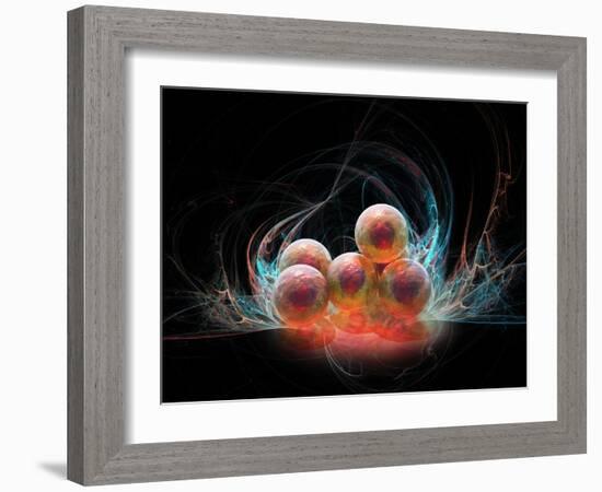 Stem Cell Research, Conceptual Artwork-Laguna Design-Framed Photographic Print