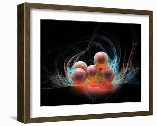 Stem Cell Research, Conceptual Artwork-Laguna Design-Framed Photographic Print