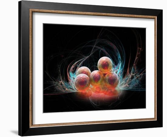 Stem Cell Research, Conceptual Artwork-Laguna Design-Framed Photographic Print