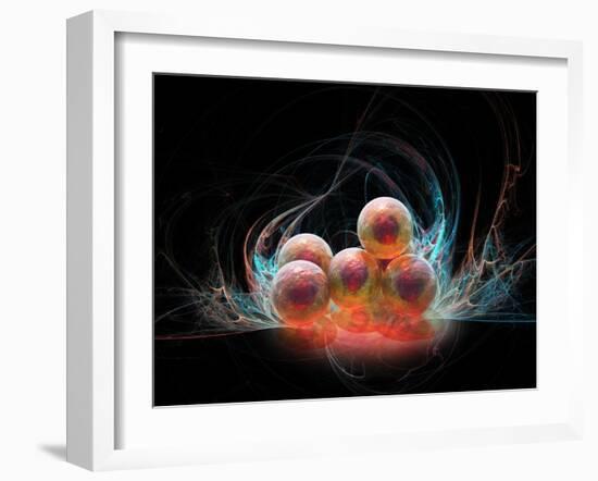 Stem Cell Research, Conceptual Artwork-Laguna Design-Framed Photographic Print