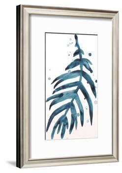 Stems in Indigo IV-June Erica Vess-Framed Art Print