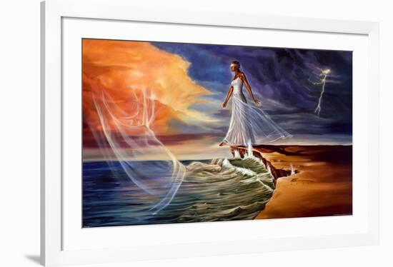 Step Out on Faith-Kevin A^ Williams-Framed Art Print