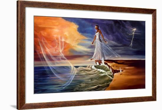 Step Out on Faith-Kevin A^ Williams-Framed Art Print