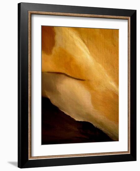 Step Over The Line-Ruth Palmer-Framed Art Print