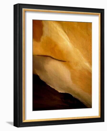 Step Over The Line-Ruth Palmer-Framed Art Print