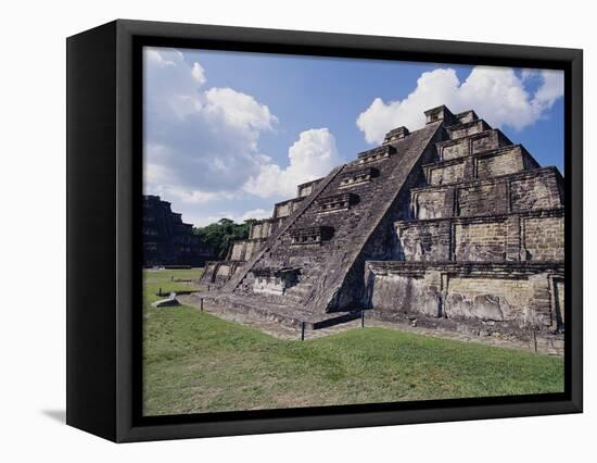 Step Pyramid at El Tajin Archaeological Site-Danny Lehman-Framed Premier Image Canvas