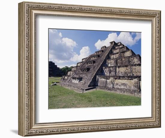 Step Pyramid at El Tajin Archaeological Site-Danny Lehman-Framed Photographic Print