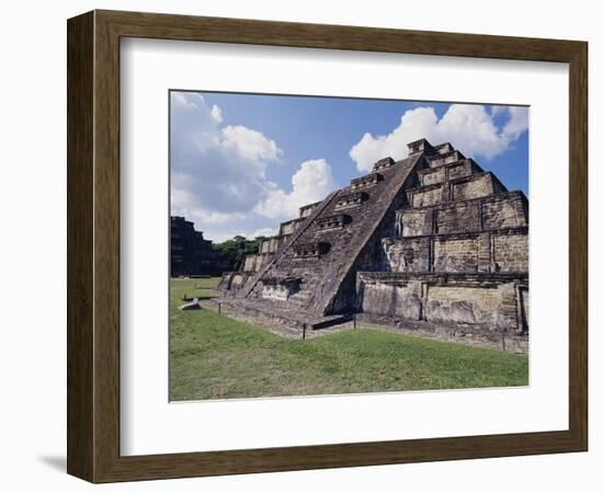 Step Pyramid at El Tajin Archaeological Site-Danny Lehman-Framed Photographic Print