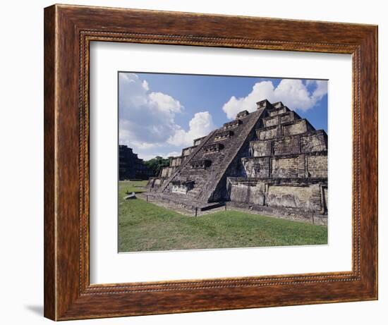 Step Pyramid at El Tajin Archaeological Site-Danny Lehman-Framed Photographic Print